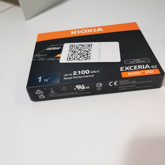 Disco Duro Kioxia Exceria Pro 1 TB Disco SSD 7300MB/S NVMe PCIe