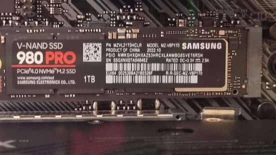 Disco Duro Samsung 980 Pro 1TB Disco SSD 7000MB/S NVMe PCIe 4.0 M