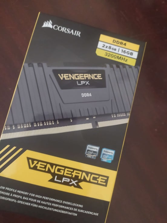 Memoria RAM Corsair Vengeance LPX DDR4 3200 PC4-25600 16GB 2X8GB
