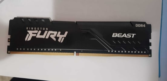 Memoria RAM Kingston FURY Beast DDR4 3200 MHz 16GB 2x8GB CL16