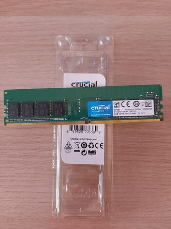 Memoria RAM Crucial DDR4 2400 PC4-19200 8GB CL17 | PcComponentes.com