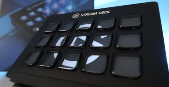 Elgato Stream Deck Pedal Controlador Manos Libres de Estudio Negro