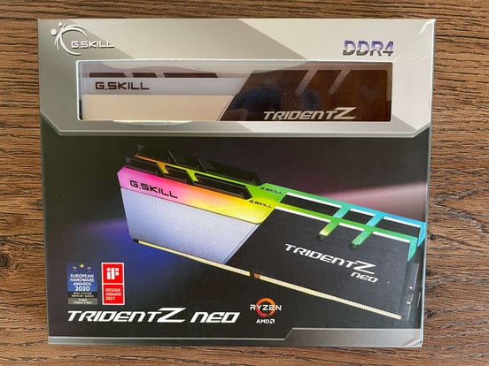 Memoria RAM G.Skill Trident Z Neo DDR4 3600 PC4-28800 16GB 2x8 GB