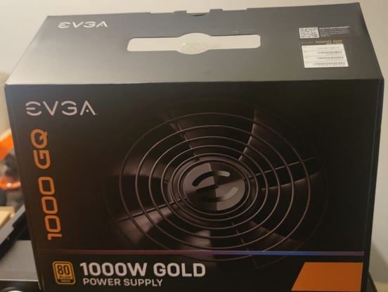 Fuente Alimentación EVGA GQ 1000W 80 Plus Gold Semi Modular