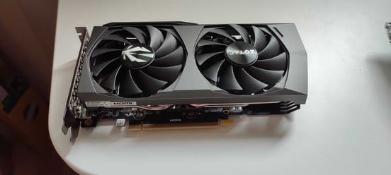 Tarjeta Gráfica Zotac Gaming GeForce RTX 3060 Ti Twin Edge LHR 8GB