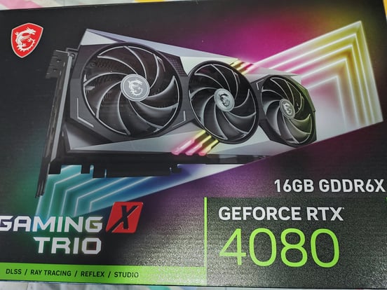 Tarjeta Gráfica MSI GeForce RTX 4080 SUPER GAMING X SLIM 16GB