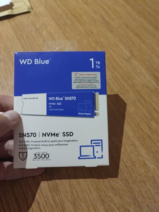 WD Blue SN570 SSD 1TB M.2 NVMe | PcComponentes.com