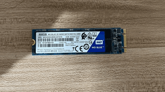 Disco Duro Western Digital Blue 3D Nand SATA SSD 500GB M.2 2280