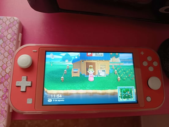 Nintendo Switch Lite Coral | PcComponentes.com