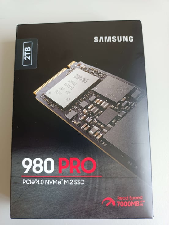 Disco Duro Samsung 980 Pro 2TB Disco SSD 7000MB/S NVMe PCIe 4.0 M