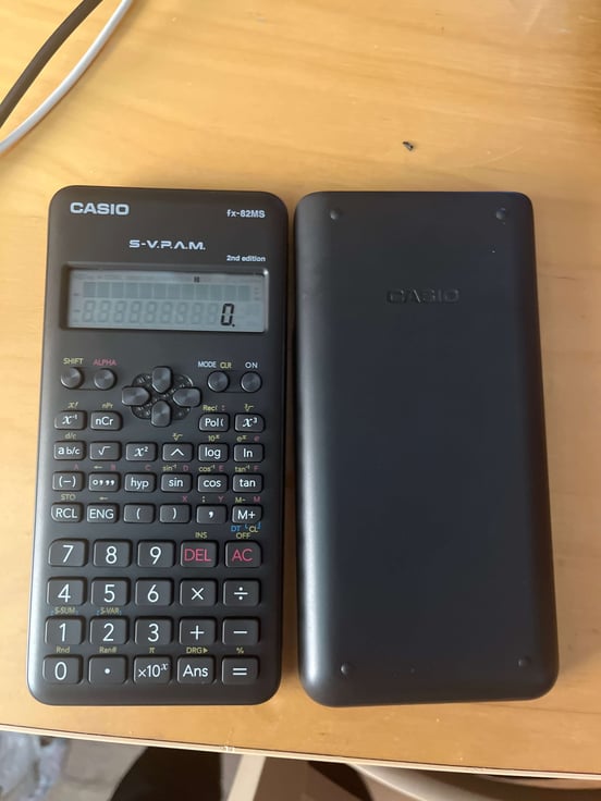 Casio FX-82MS 2nd Edition Calculadora Científica Negra Oferta