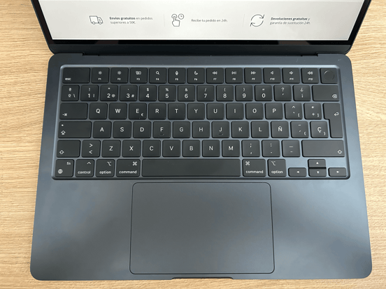 Portátil Apple Macbook Air Apple M2/8GB/256GB SSD/GPU Octa Core