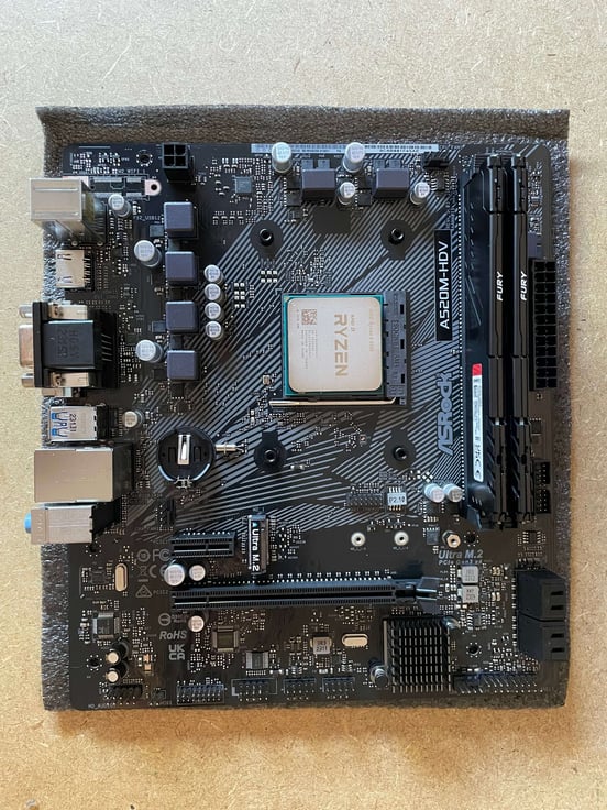 Placa Base Asrock A520M-HDV | PcComponentes.com