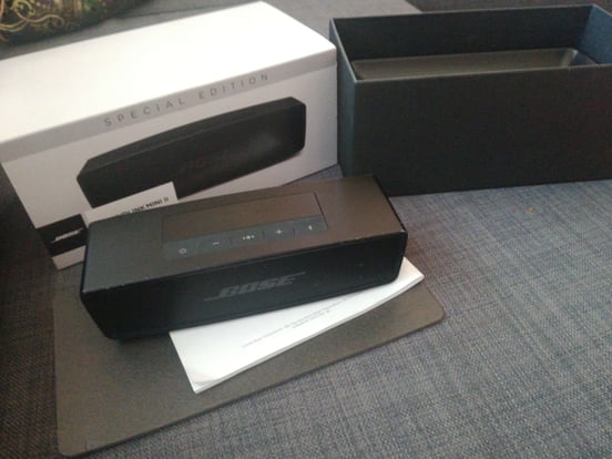 新品未開封　BOSE SOUNLINK MINI II Bose SoundLink Mini II Altavoz Bluetooth II Soundlink Mini gris