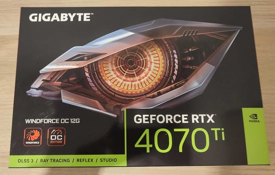 Tarjeta Gráfica Gigabyte GeForce RTX 4070 Ti EAGLE OC 12GB GDDR6X