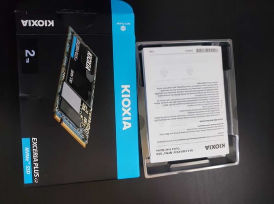 Disco Duro Kioxia EXCERIA PLUS 1TB SSD NVMe M.2 2280