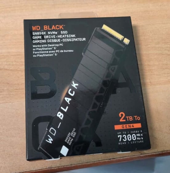 Disco Duro WD Black SN850X 2TB Disco SSD 7300MB/S con Disipador