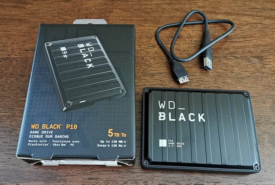 5tb Western Digital Black P10 To Wd Black External 5tb External