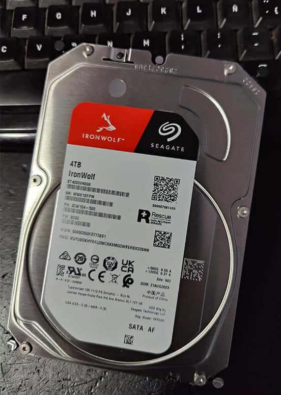 Disco Duro Seagate Ironwolf NAS 4TB Disco interno HDD 3.5