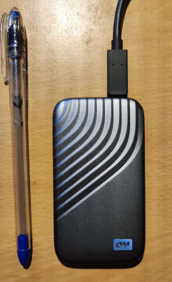 Disco Duro WD My Passport SSD 1TB USB-C Gris | PcComponentes.com