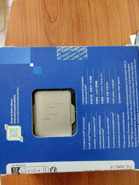 Procesador Intel Core i7-14700KF 3.4/5.6GHz Box | PcComponentes.com
