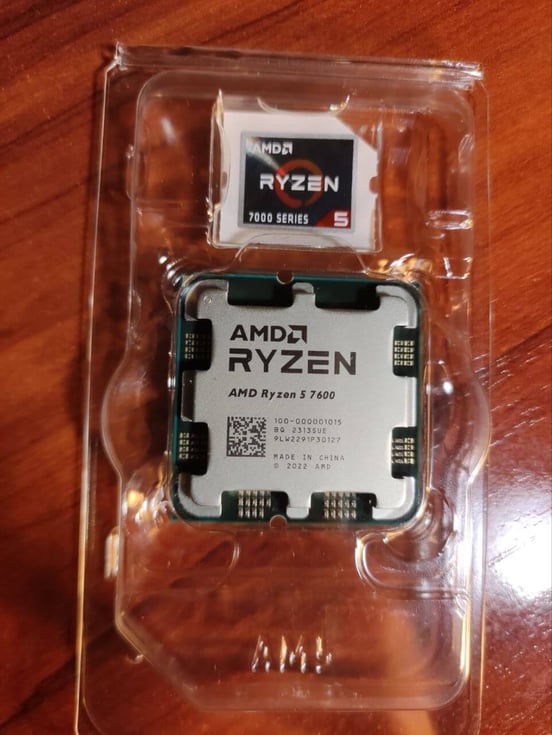 Procesador AMD Ryzen 5 7600 3.8/5.1 GHz Box | PcComponentes.com