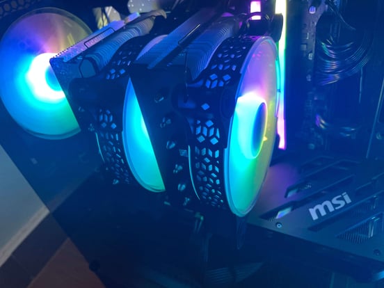 Mars Gaming Mcpu-Xt, Dissipateur Cpu, Double Tour De Refroidissement, 6
