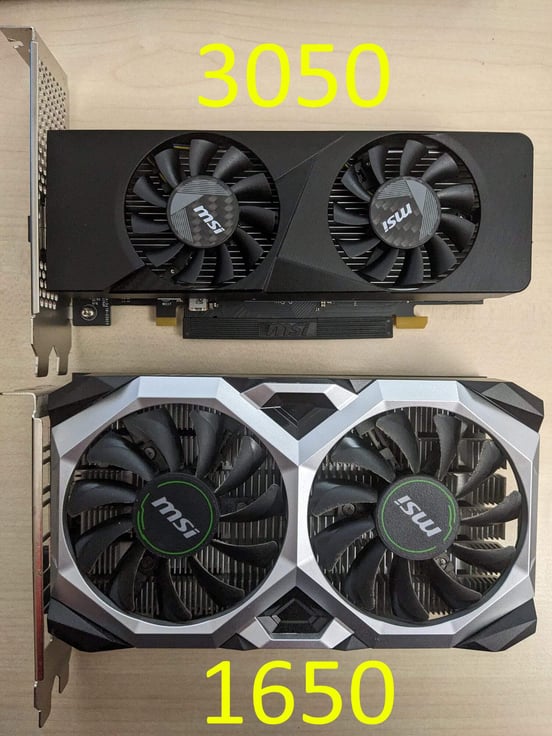 MSI GeForce RTX 3050 LP OC 6G GDDR6 | Oferta Black Friday