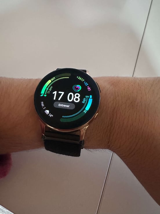 Samsung Galaxy Watch Active2 Bluetooth 40mm Acero Oro Rosa