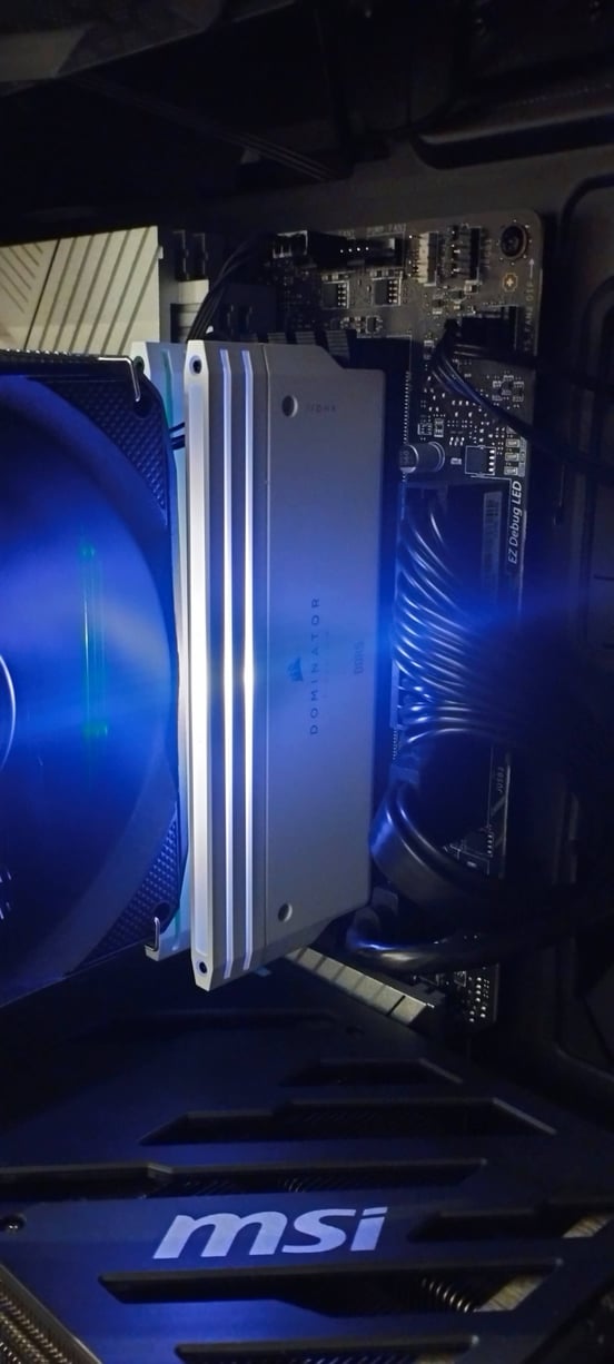 Memoria RAM Corsair Dominator Titanium DDR5 7200MHz 32GB 2x16GB
