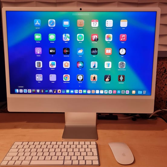 Apple iMac 24 Apple M4 8 Núcleos/16GB/256GB SSD/GPU 8 Núcleos/24