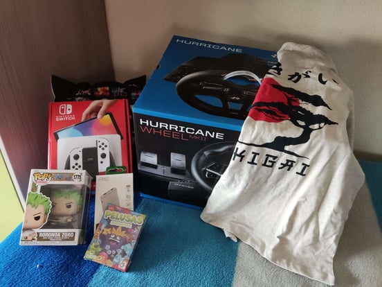 Volant De Course HURRICANE MK II Avec Pédales Et Changement De Vitesse - Compatible PS4, PS3, Switch, PC