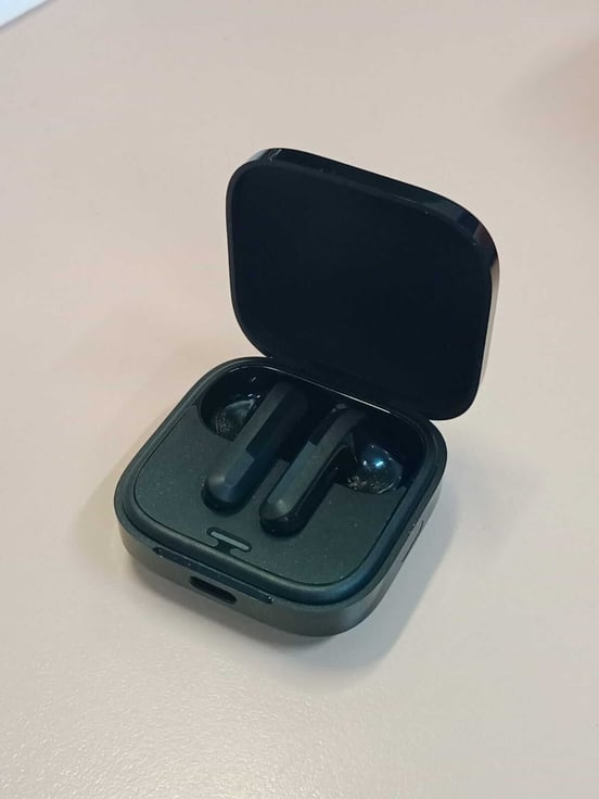 Auriculares Bluetooth Xiaomi Redmi Buds 6 Active Con Estuche De Carga Negro Aur 164