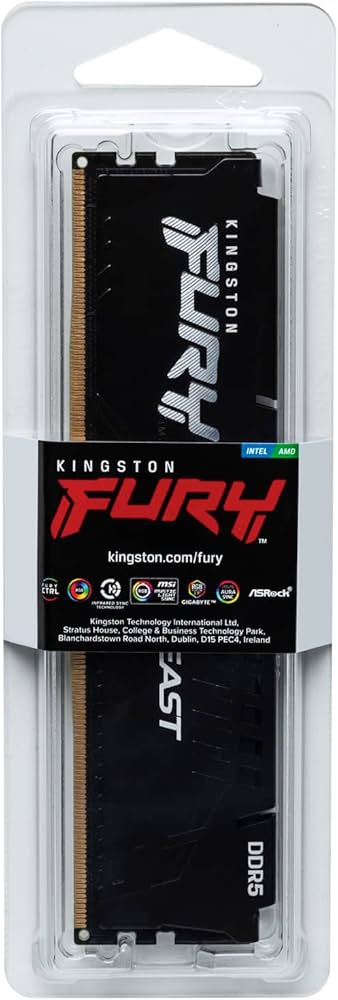 Memoria RAM Kingston FURY Beast DDR5 5600MHz 16GB 2x8GB CL40