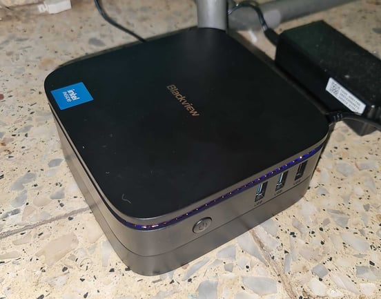 Blackview MP60 Mini PC Intel N150/16GB/512GB SSD/Windows 11 Pro