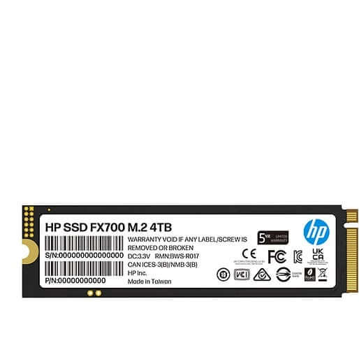 Disco Duro HP FX700 4TB SSD PCIe Gen4 x4 NVMe | PcComponentes.com