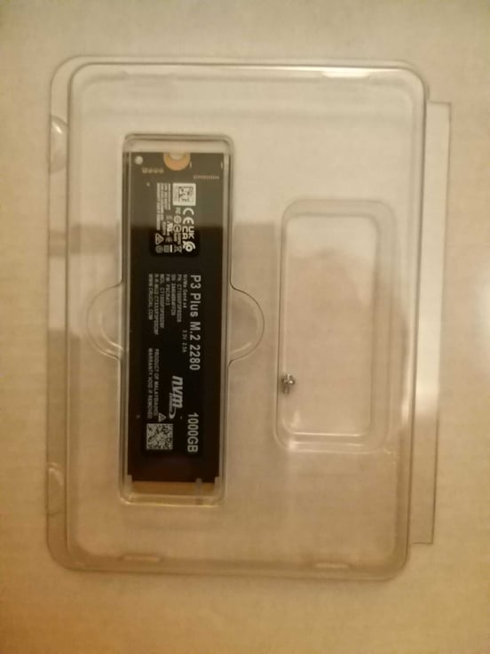 Disco Duro Crucial P3 Plus 1TB SSD M.2 3D NAND NVMe PCIe 4.0