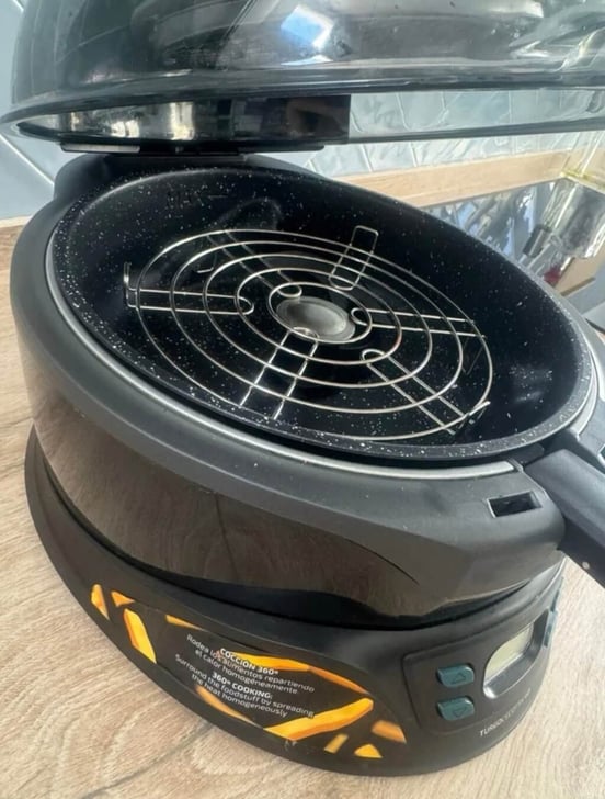 Cecotec TurboCecofry 4D Healthy - Olievrije Friteuse 360° Met 8 Programma's En Keramische Emmer