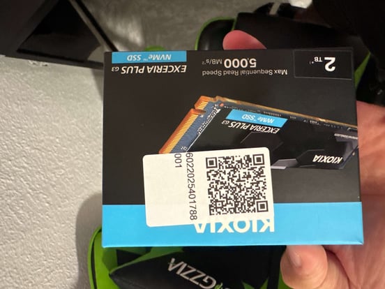 Disco Duro Kioxia Exceria Plus G3 1TB Disco SSD 5000MB/S NVMe PCIe