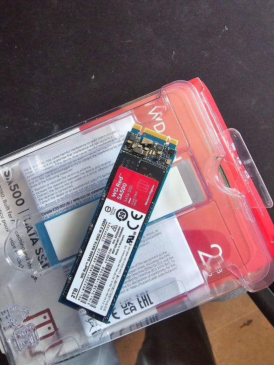 Disco Duro WD Red SA500 NAS 2TB SSD SATA M.2 2280 | PcComponentes.com