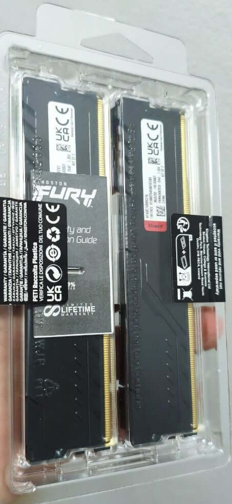 Memoria RAM Kingston FURY Beast DDR4 3200 MHz 32 GB 2x16GB CL16