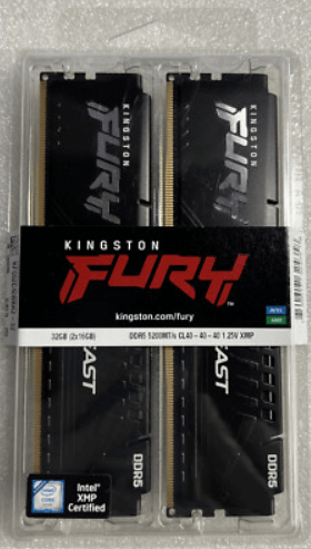 Memoria RAM Kingston FURY Beast DDR5 5200MHz 16GB 2x8GB CL40