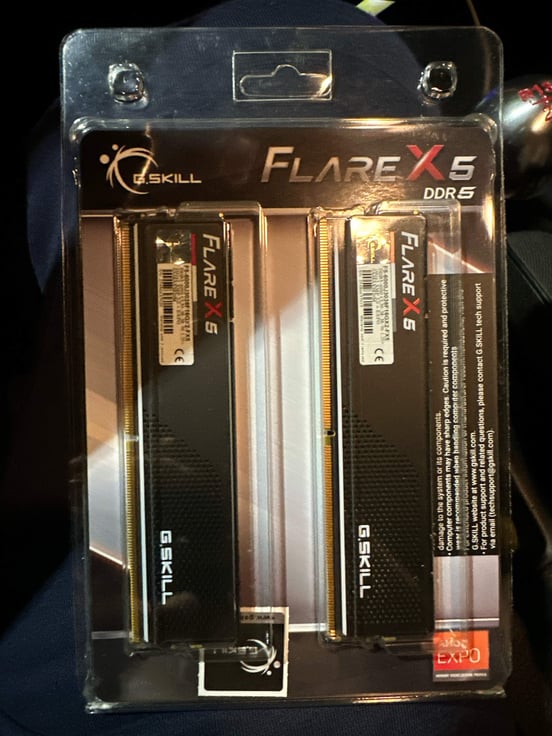 Memoria RAM G.Skill 32GB DDR5 6000MHz Flare X5 F5-6000J3038F16GX2