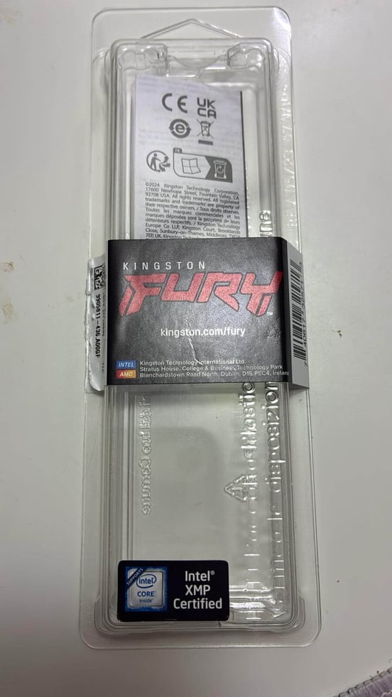 Memoria RAM Kingston FURY Beast DDR5 5600MHz 16GB CL40