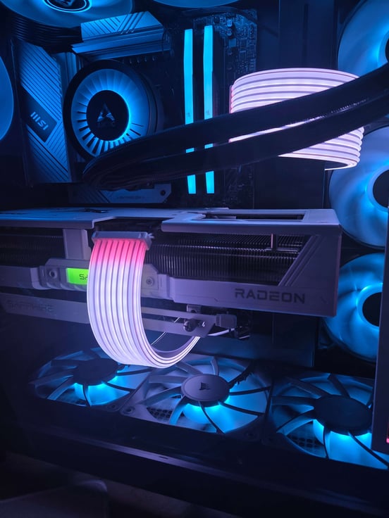 Lian-Li Strimer Wireless Cable de Extensión ARGB para GPU 2x8