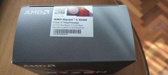 Procesador AMD Ryzen 5 4500 3.6GHz Box | PcComponentes.com