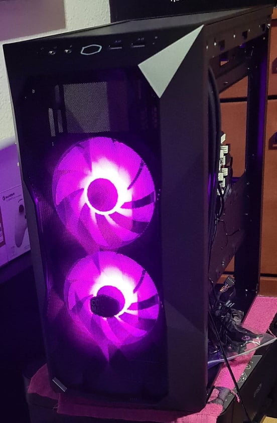 Torre PC Cooler Master TD300 Mesh Cristal Templado USB 3.0 Negra Torre PC Cooler Master TD300 Mesh Cristal Templado USB 3.0 Negra