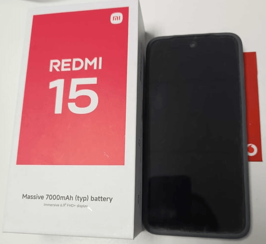Xiaomi REDMI 15 5G 4GB 128GB 6.9