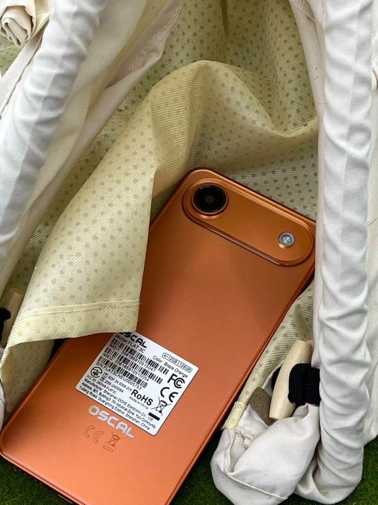 スマートフォン本体 OSCAL FLAT 3C Blaze Orange 4GB+64GB OSCAL FLAT